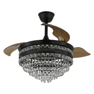 Ceiling fan with adjustable 6 level speed