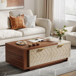 Extendable coffee table, 42"-65" Length.