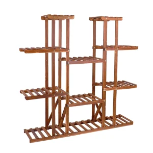 Wooden Plant Shelf
